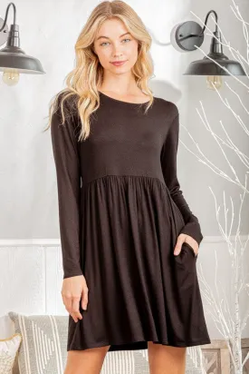 Babydoll Dress with Pockets