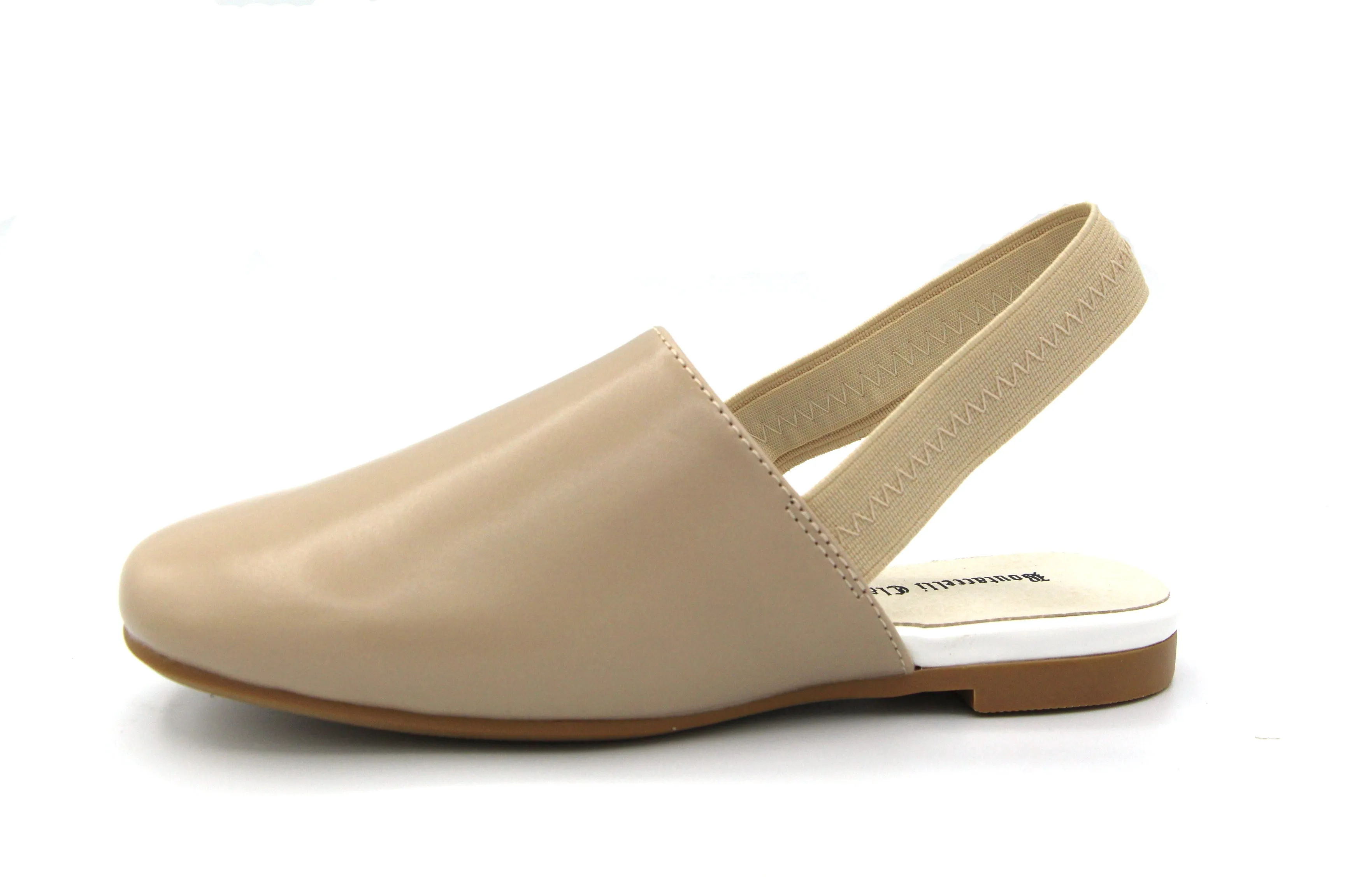 Boutaccelli  Nude Leather Sling Back Chevery