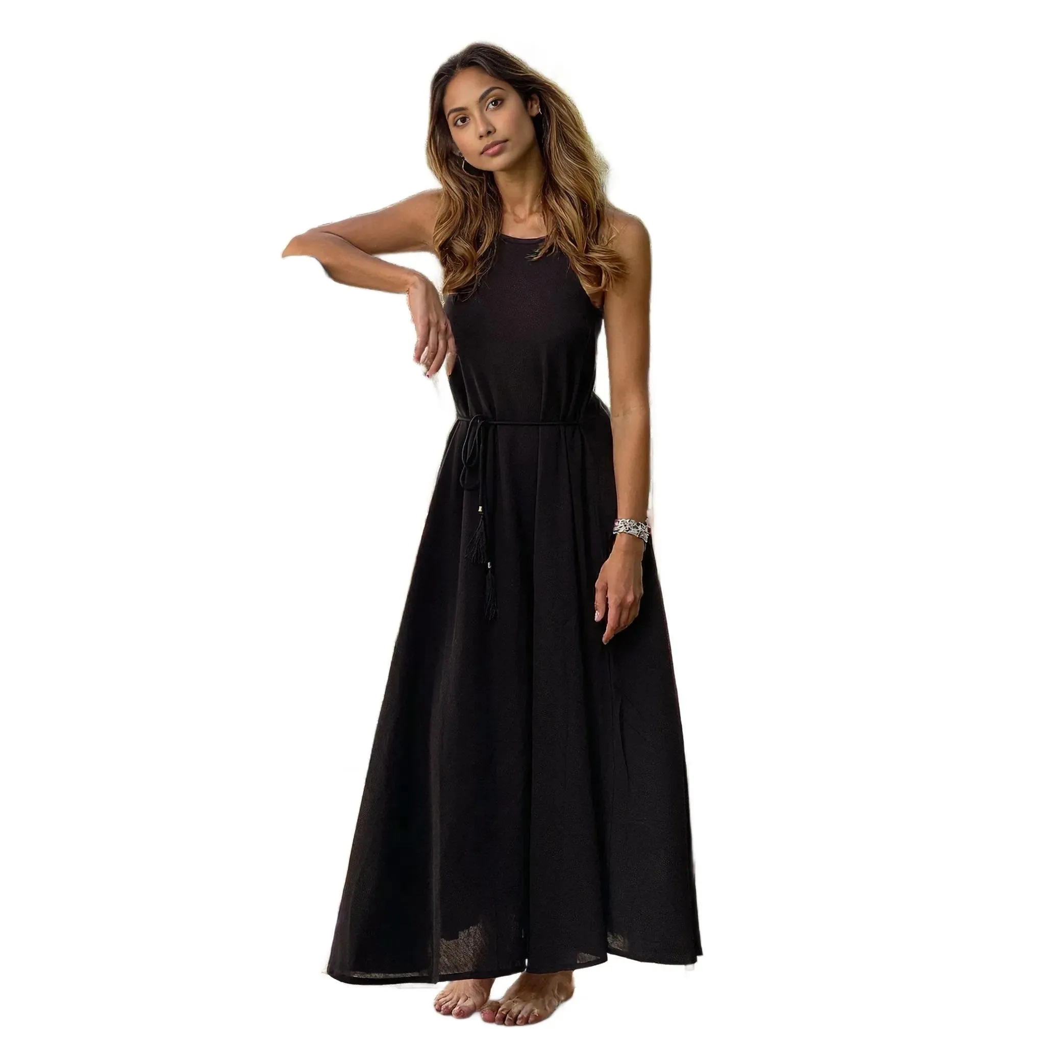 CALLIE MAXI DRESS - BLACK