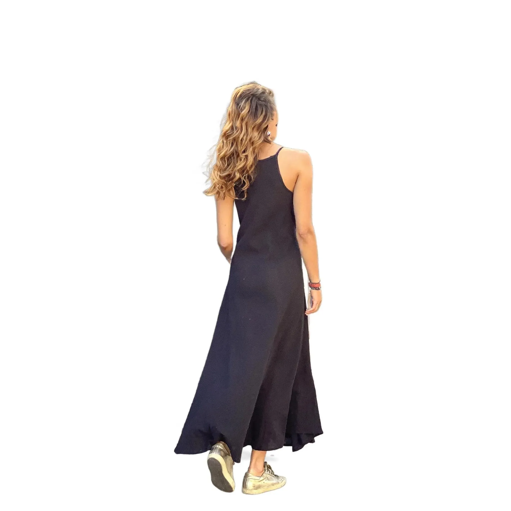 CALLIE MAXI DRESS - BLACK