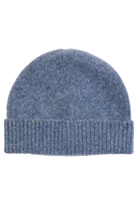 CASHMERE DONEGAL CUFFED BEANIE