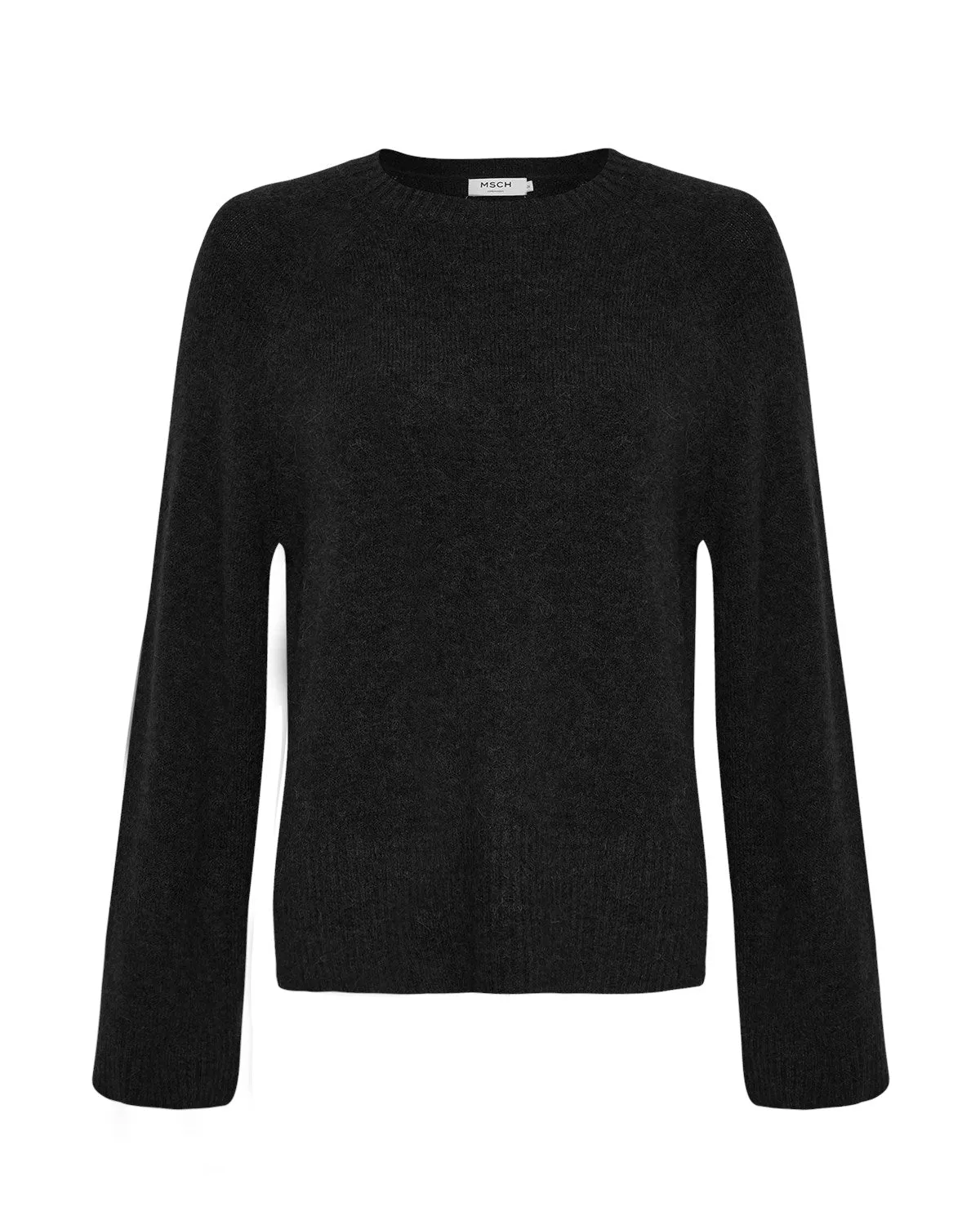 Ceara Hope Raglan Pullover - Black