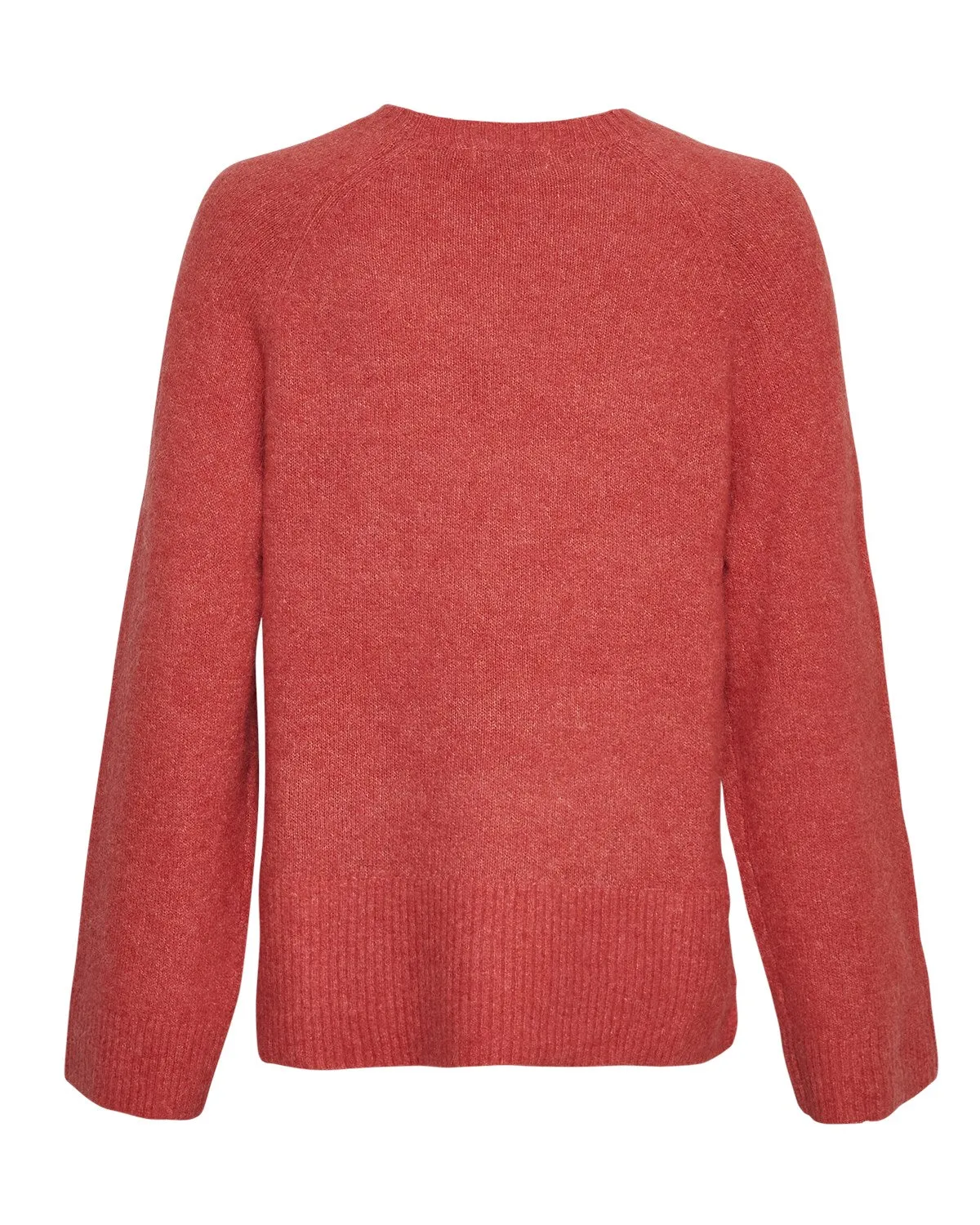 Ceara Hope Raglan Pullover - Mineral Red