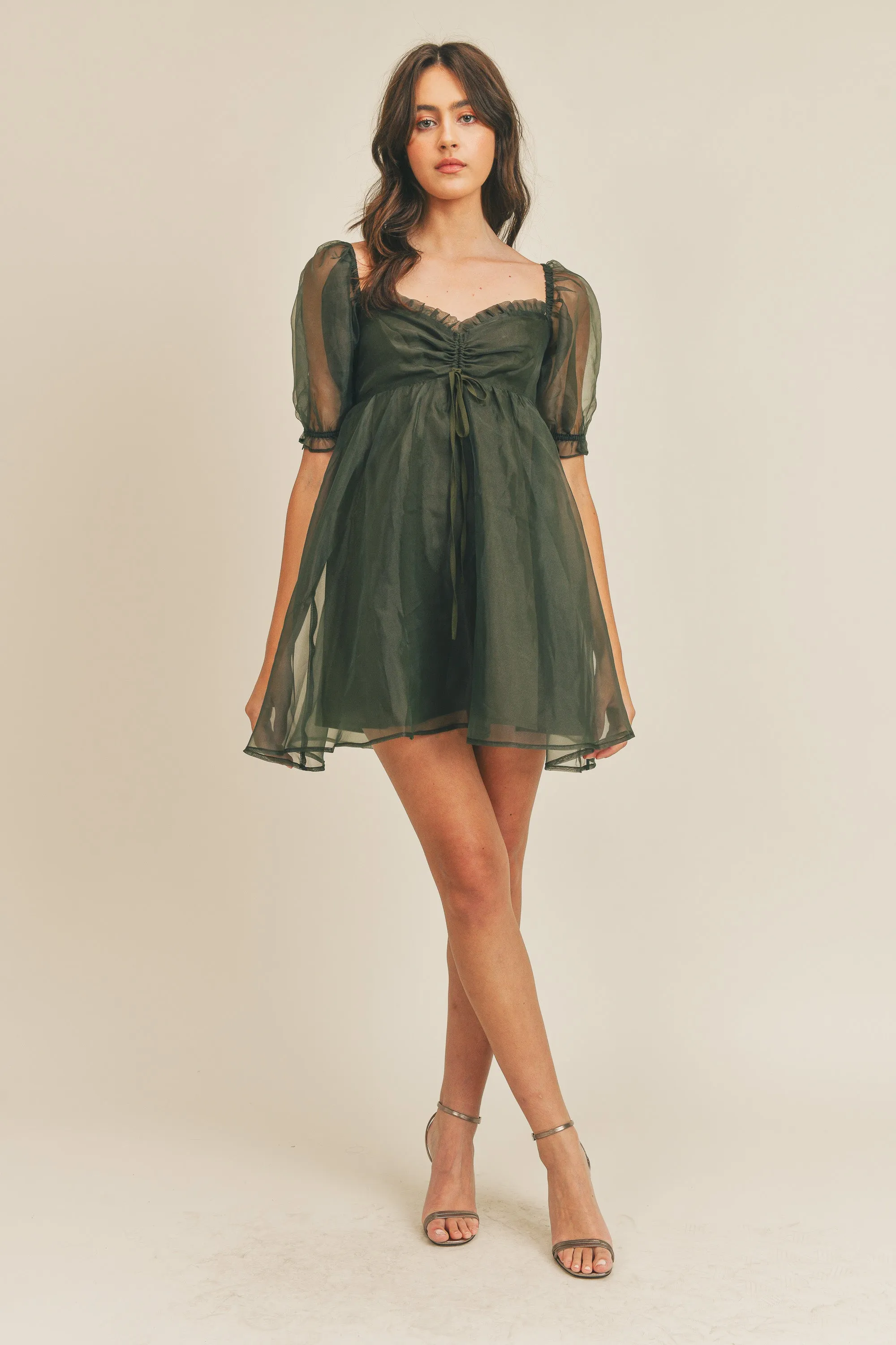 CLARA BABYDOLL MINI DRESS