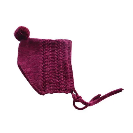 Cranberry Gehu Bali Bonnet