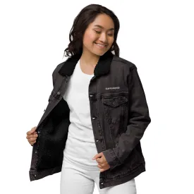 Denim Light & Denim Jacket Black For Women (Glamourange Sherpa Denim Jackets Womens)