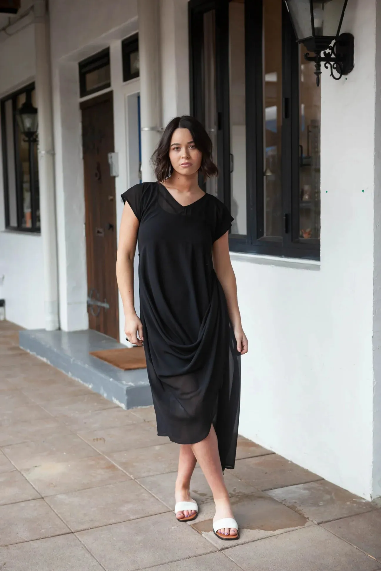 DREAMLINER DRESS -Black