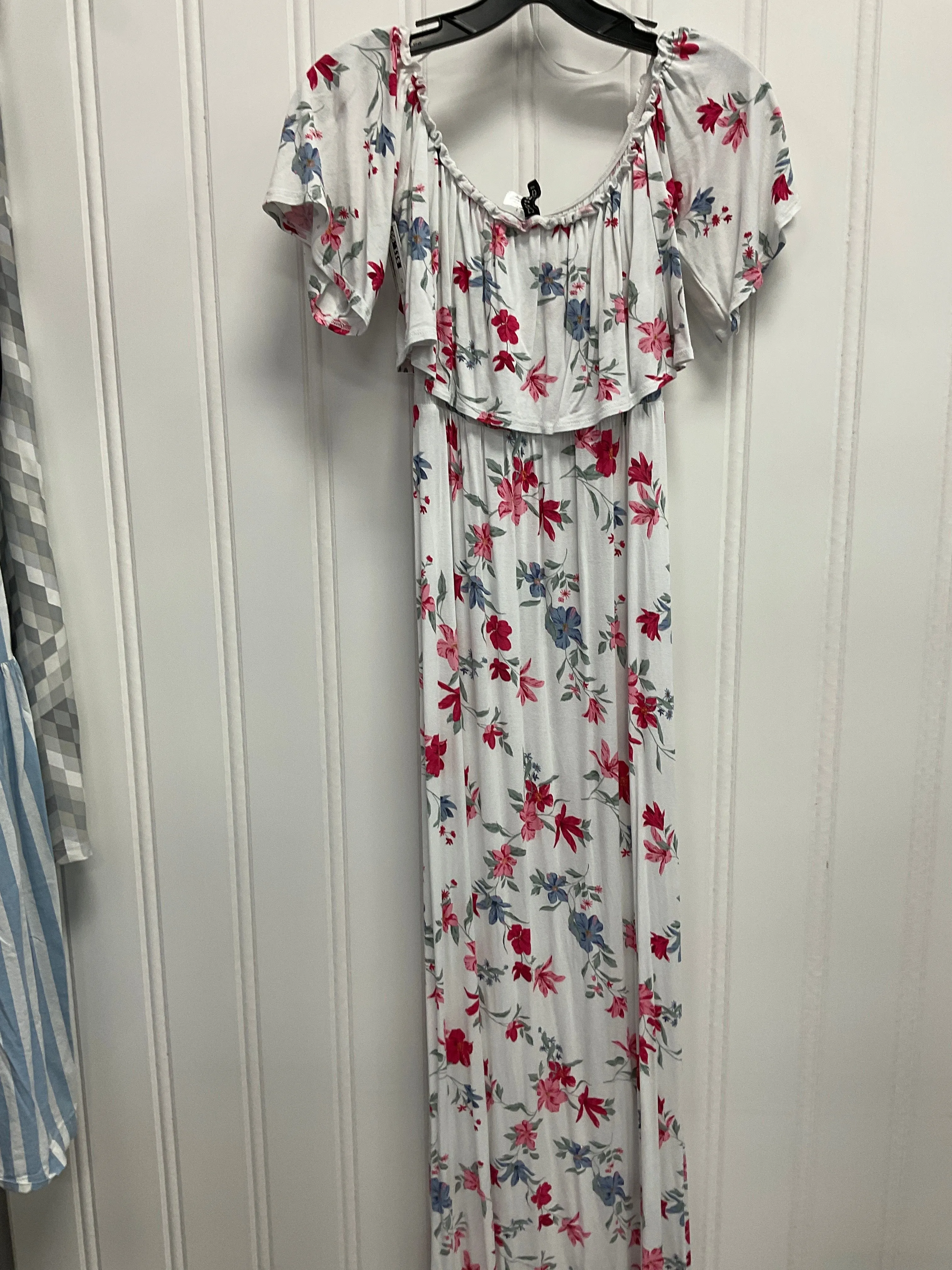 Dress Casual Maxi By Divided In Floral Print, Size:Xs