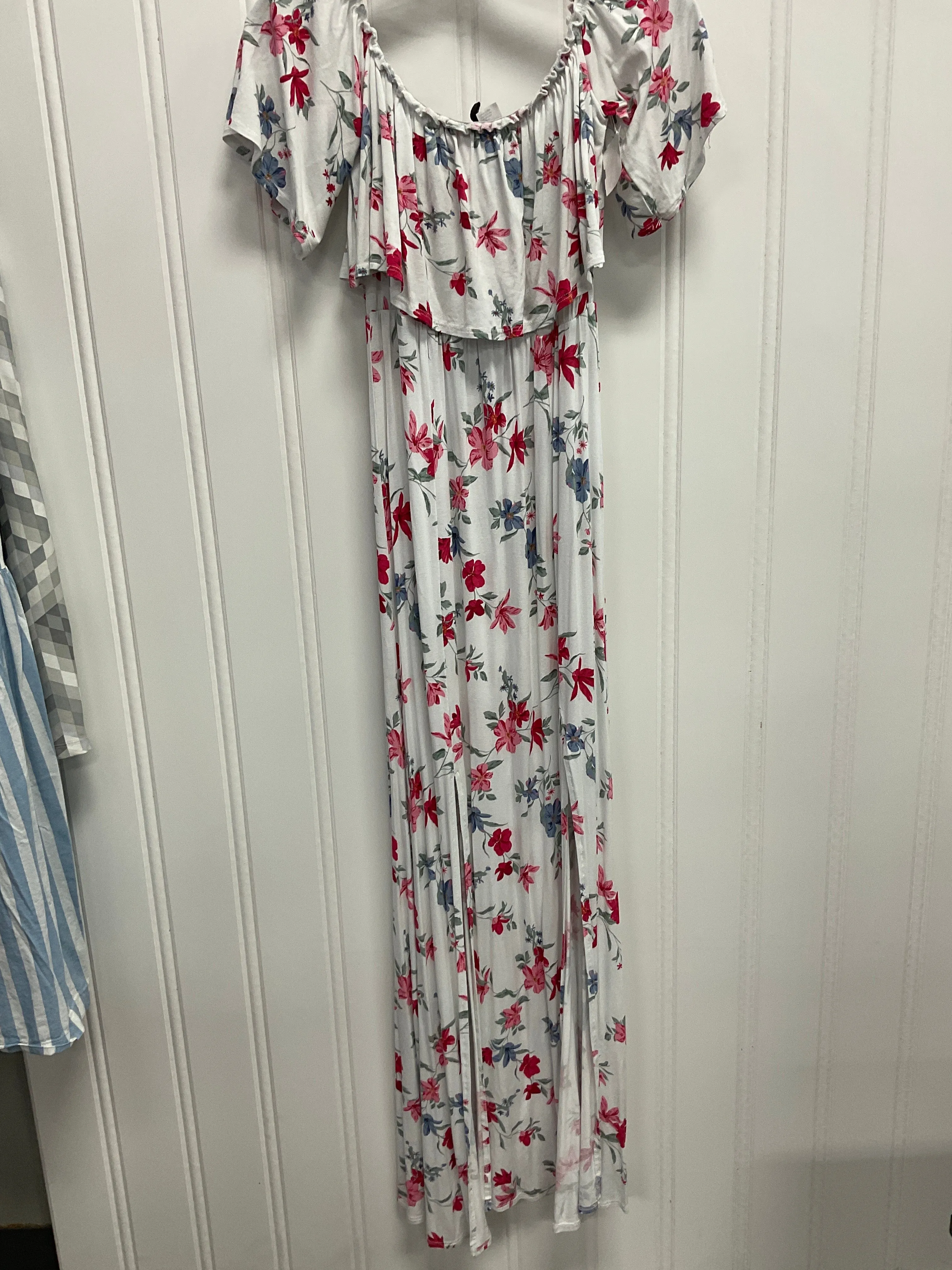 Dress Casual Maxi By Divided In Floral Print, Size:Xs