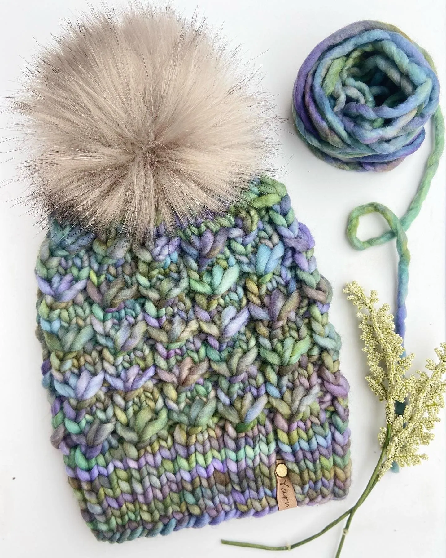 Fleur Beanie Knit Pattern