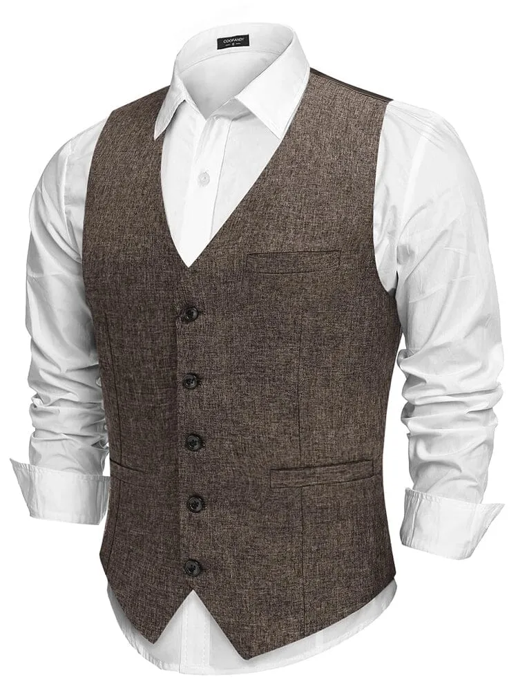 Formal Slim Fit Suit Vest (US Only)