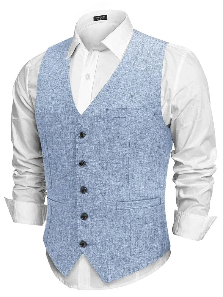 Formal Slim Fit Suit Vest (US Only)