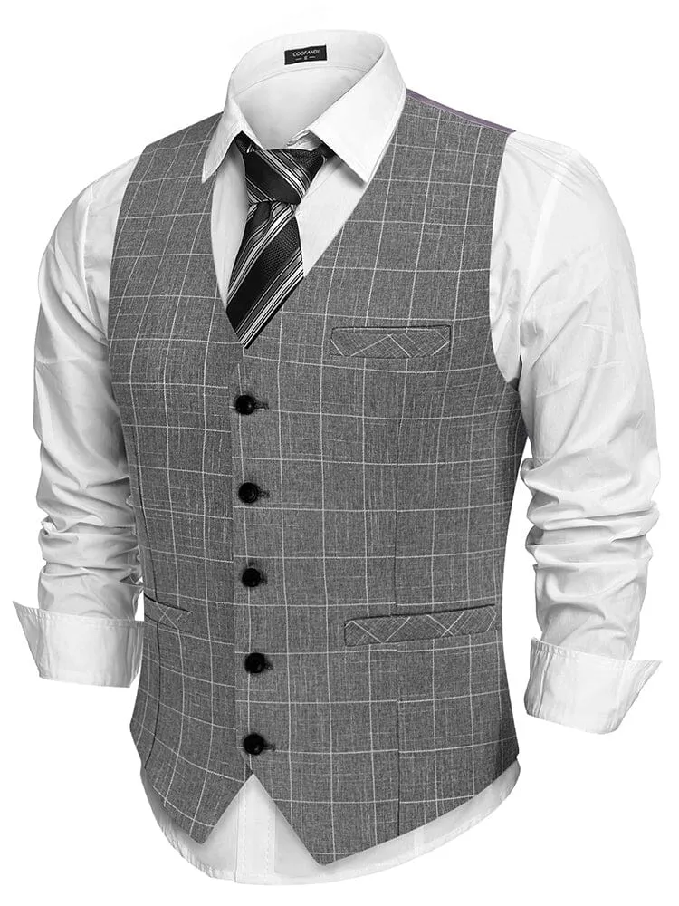 Formal Slim Fit Suit Vest (US Only)