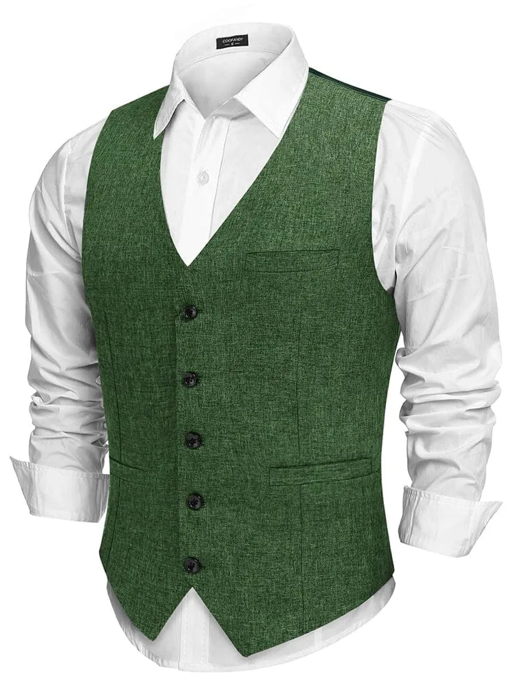 Formal Slim Fit Suit Vest (US Only)