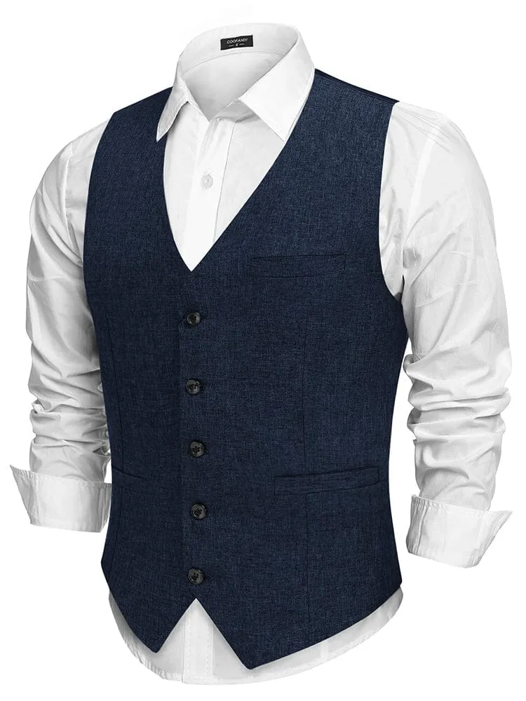 Formal Slim Fit Suit Vest (US Only)