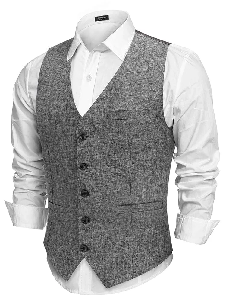 Formal Slim Fit Suit Vest (US Only)