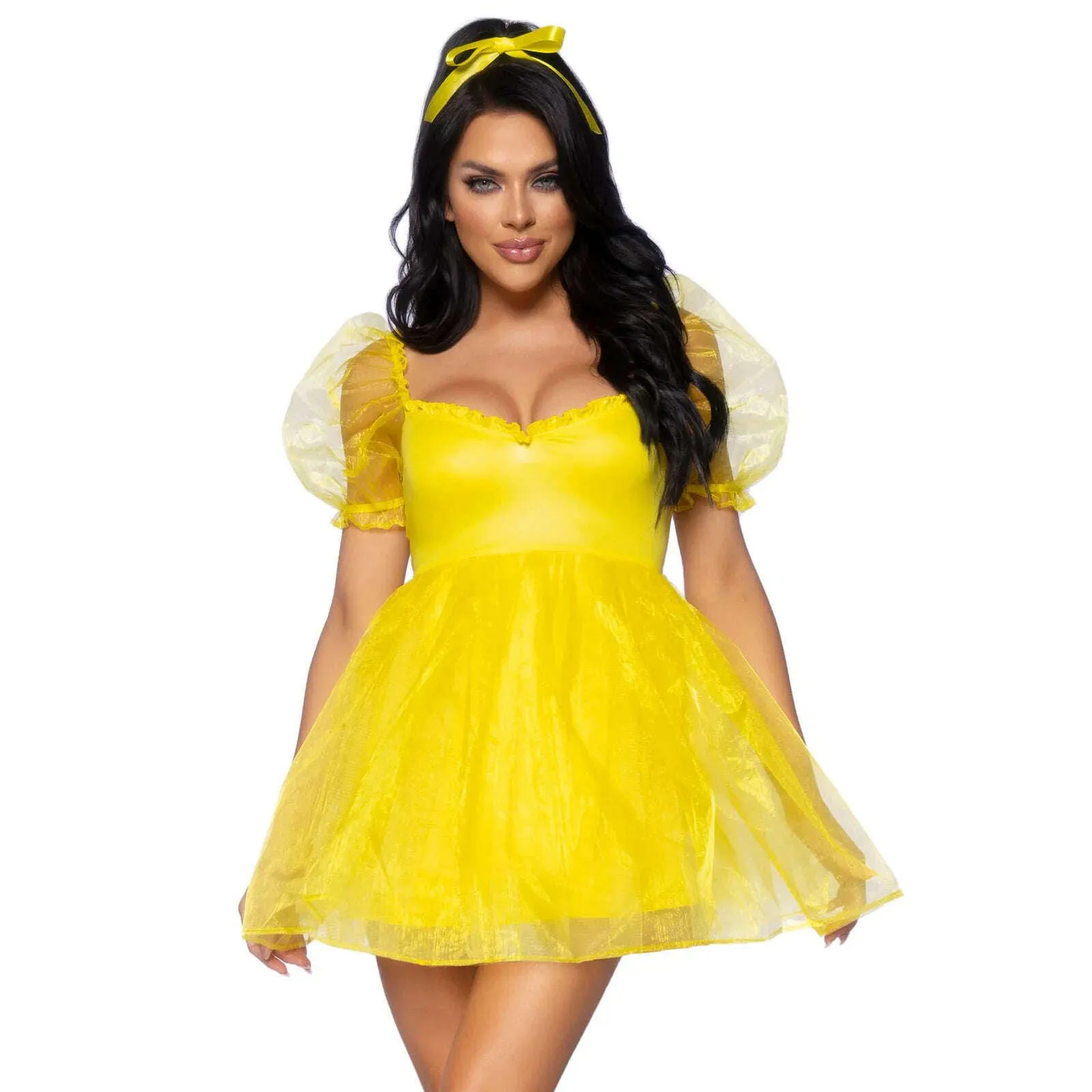 Frosted Organza Babydoll Adult Women's Dress