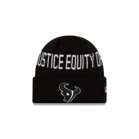 Houston Texans New Era Social Justice Knit Hat