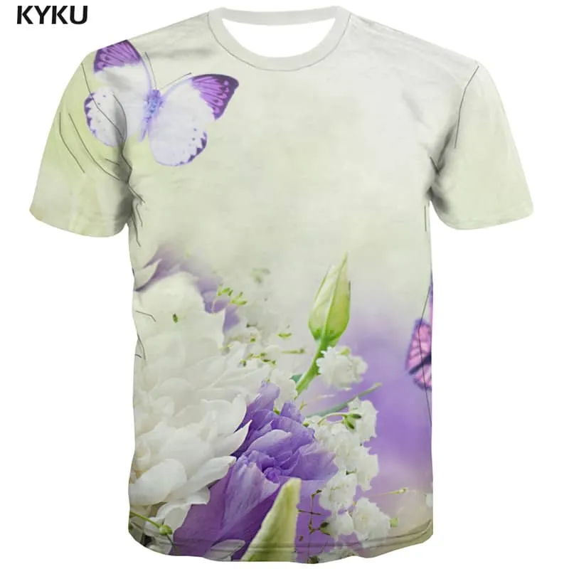 insect t shirt 3D tshirt plant men art costume Casual beautiful