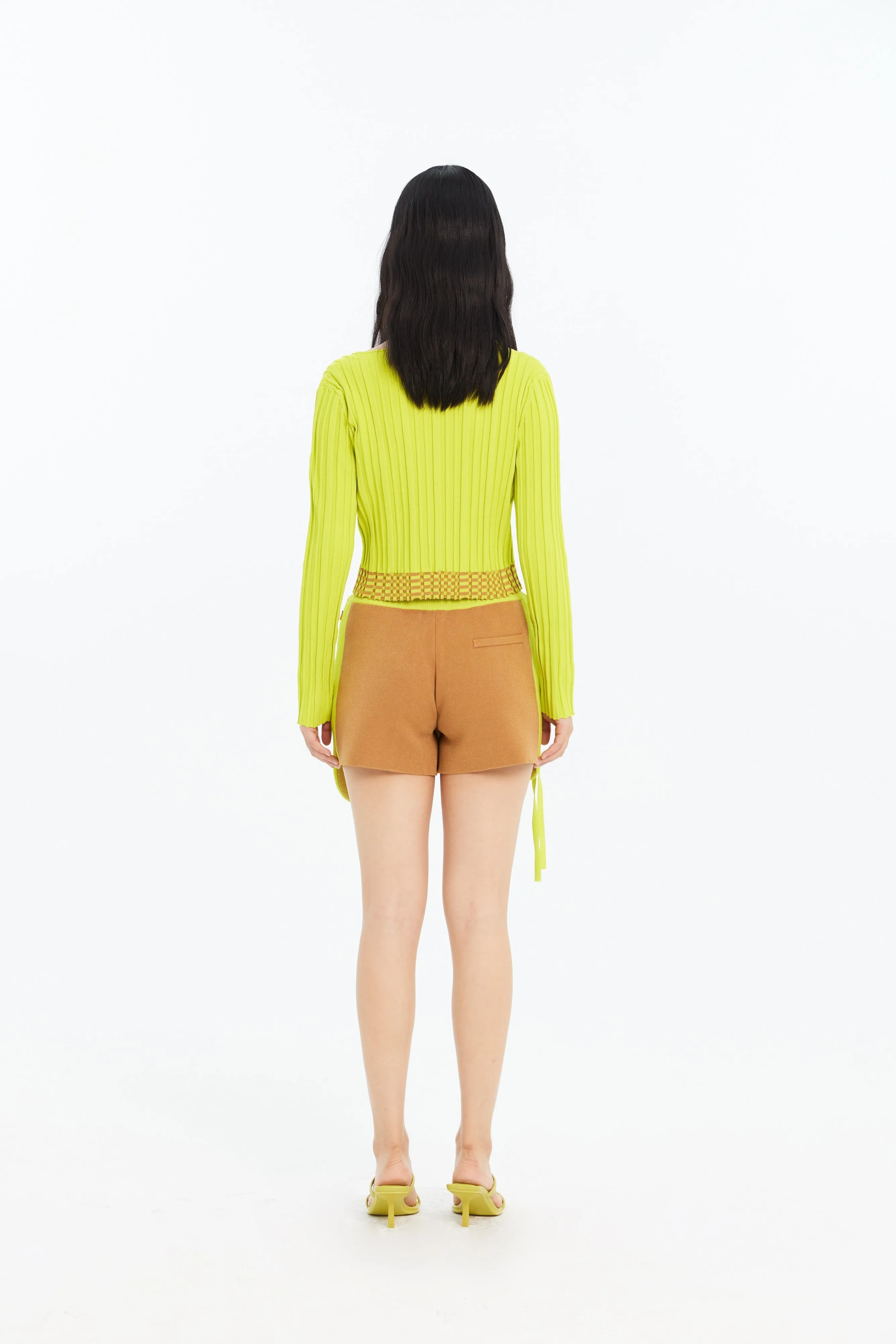 JAN ECO CROPPED LONG SLEEVE TOP