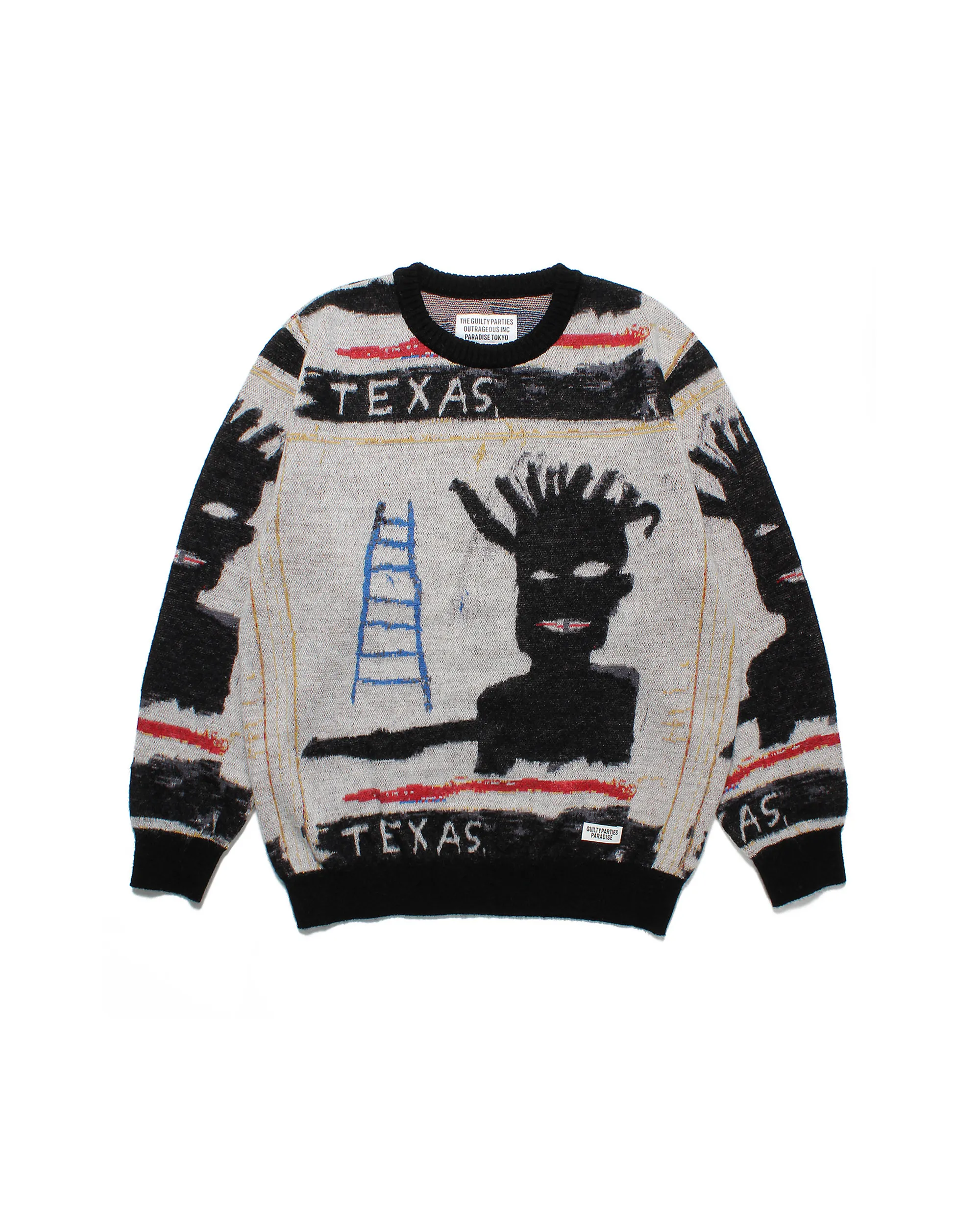 Jean Michel Basquiat - Crewneck (Type-1) - Multi