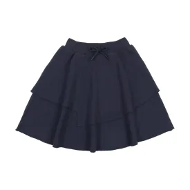 Kin   Kin Blue Layered Skirt