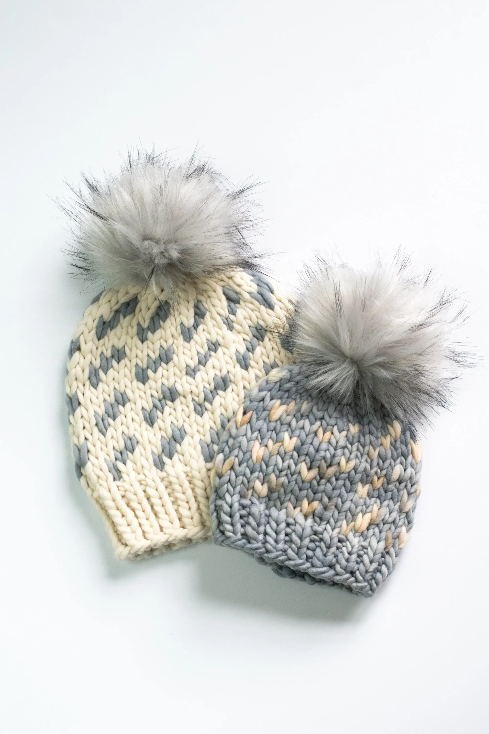 KNITTING PATTERN: Migrations Beanie, Easy Fair Isle Hat Knitting Pattern for Super Bulky Yarn