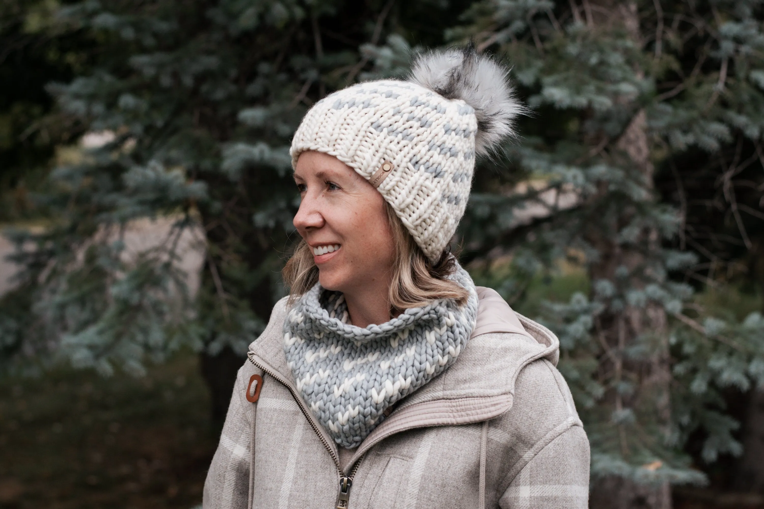 KNITTING PATTERN: Migrations Beanie, Easy Fair Isle Hat Knitting Pattern for Super Bulky Yarn