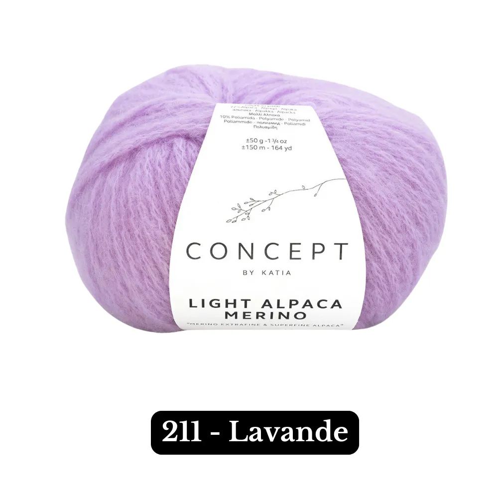 Light Alpaca Merino par Katia