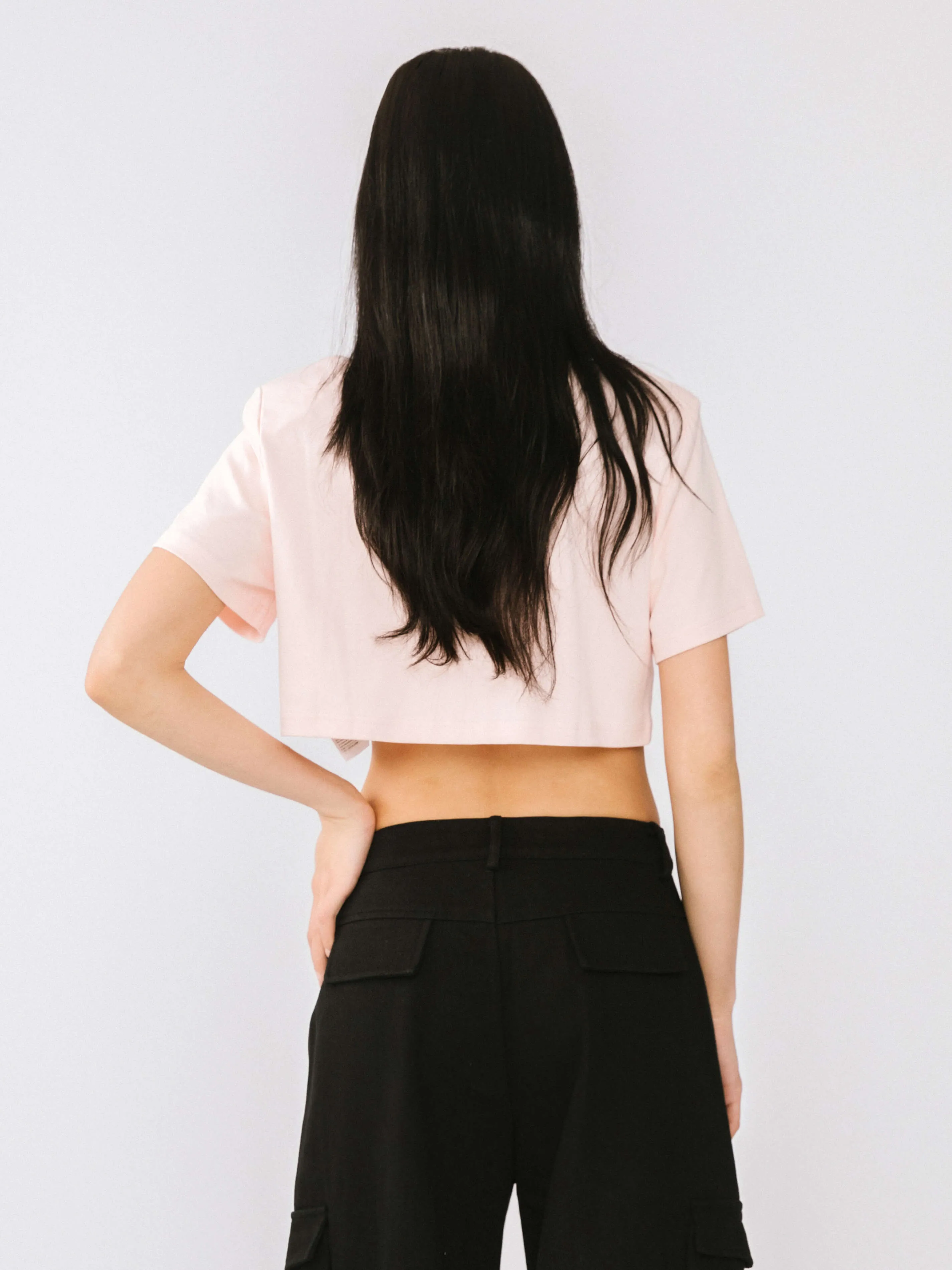 Loose Fit Cropped T-Shirt