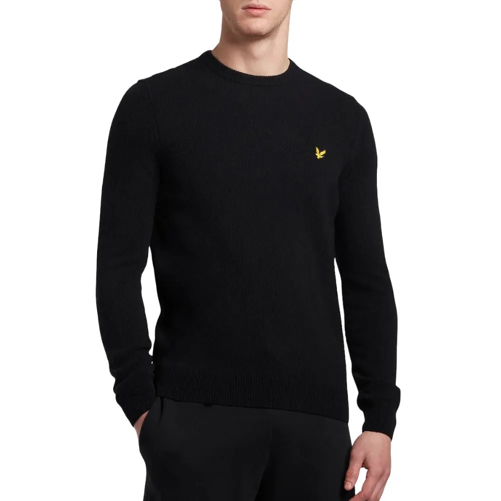 Lyle & Scott Men's Sweater Long Sleeve Crewneck Tubular Trim Cut Sweatshirt