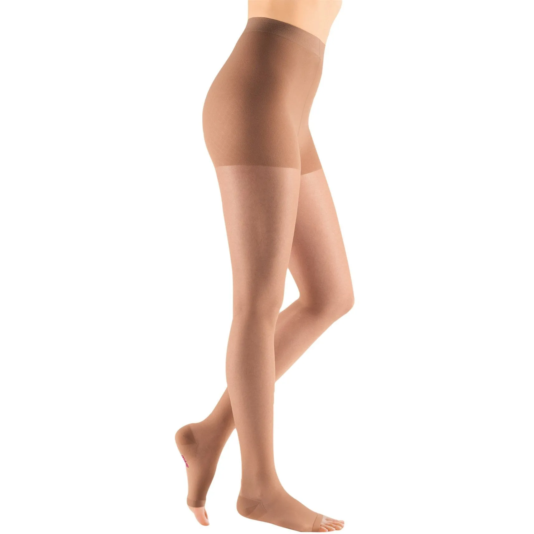 Mediven Sheer & Soft Women's Pantyhose 20-30 mmHg, Open Toe