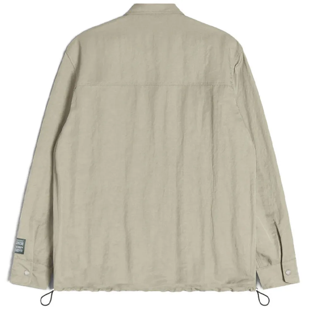 Nylon Cargo Pullover Shirt 'Stone'