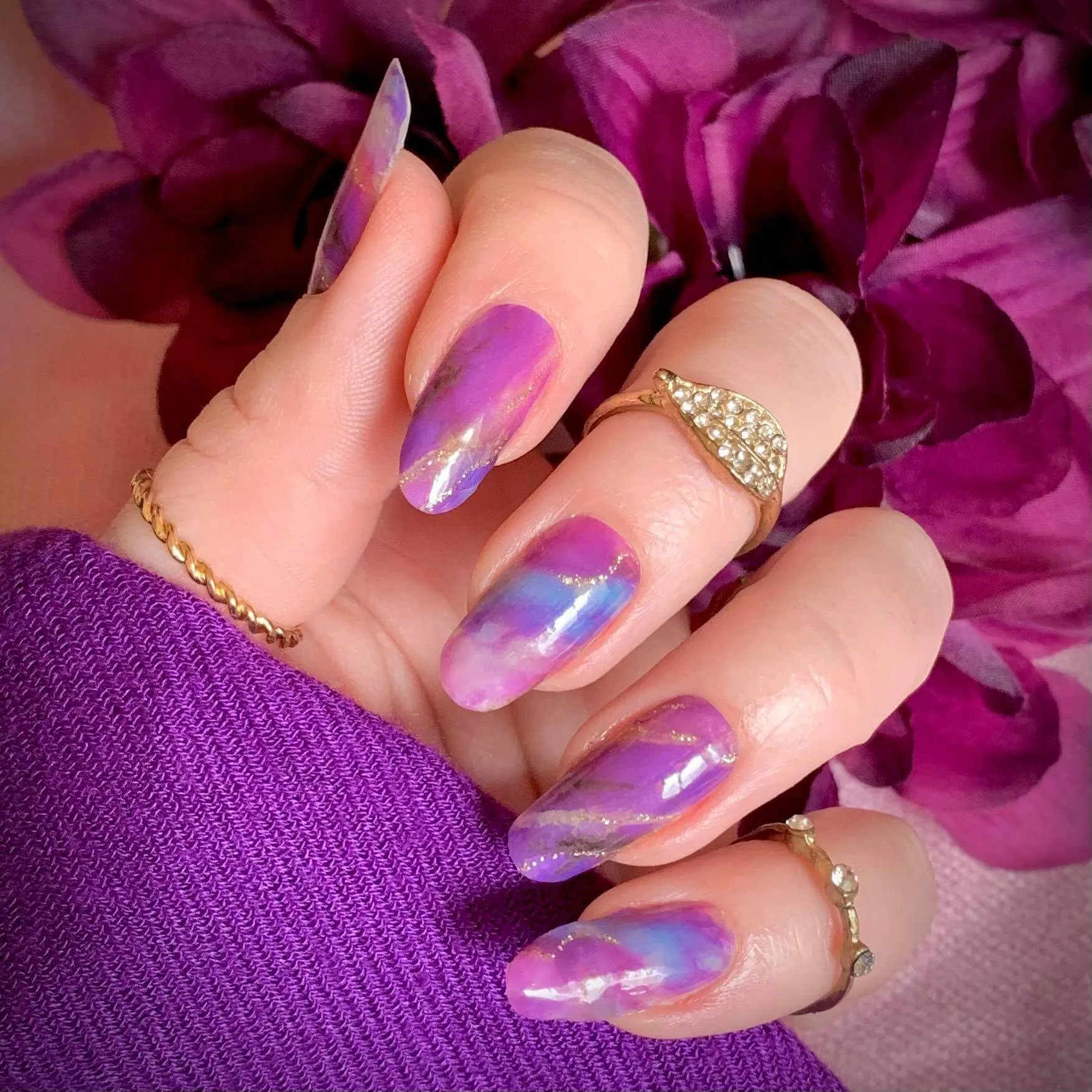 Orchid Crush Nail Wraps