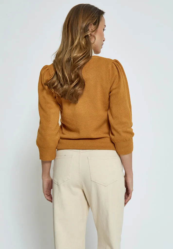 PCTana Knit Pullover - Bone Brown