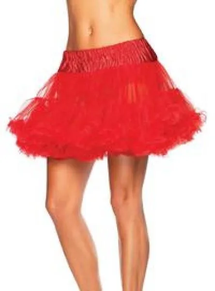 Petticoat Tulle - Red - One Size