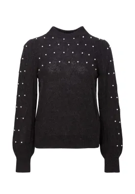 Pullover Mart Martine Uni Noir