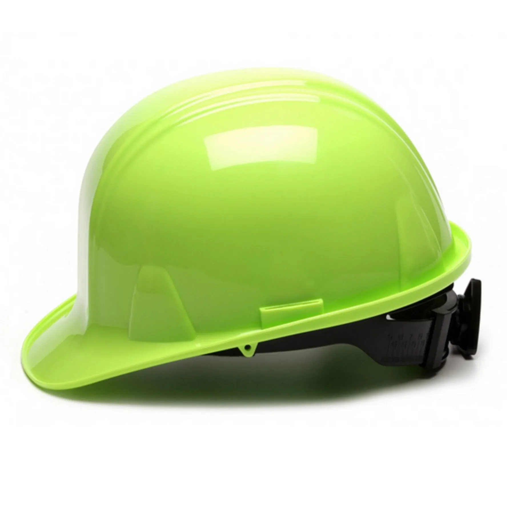 Pyramex SL Series Hard Hat, Cap Style, 4 Point Ratchet Suspension