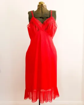 Red Slip Dress