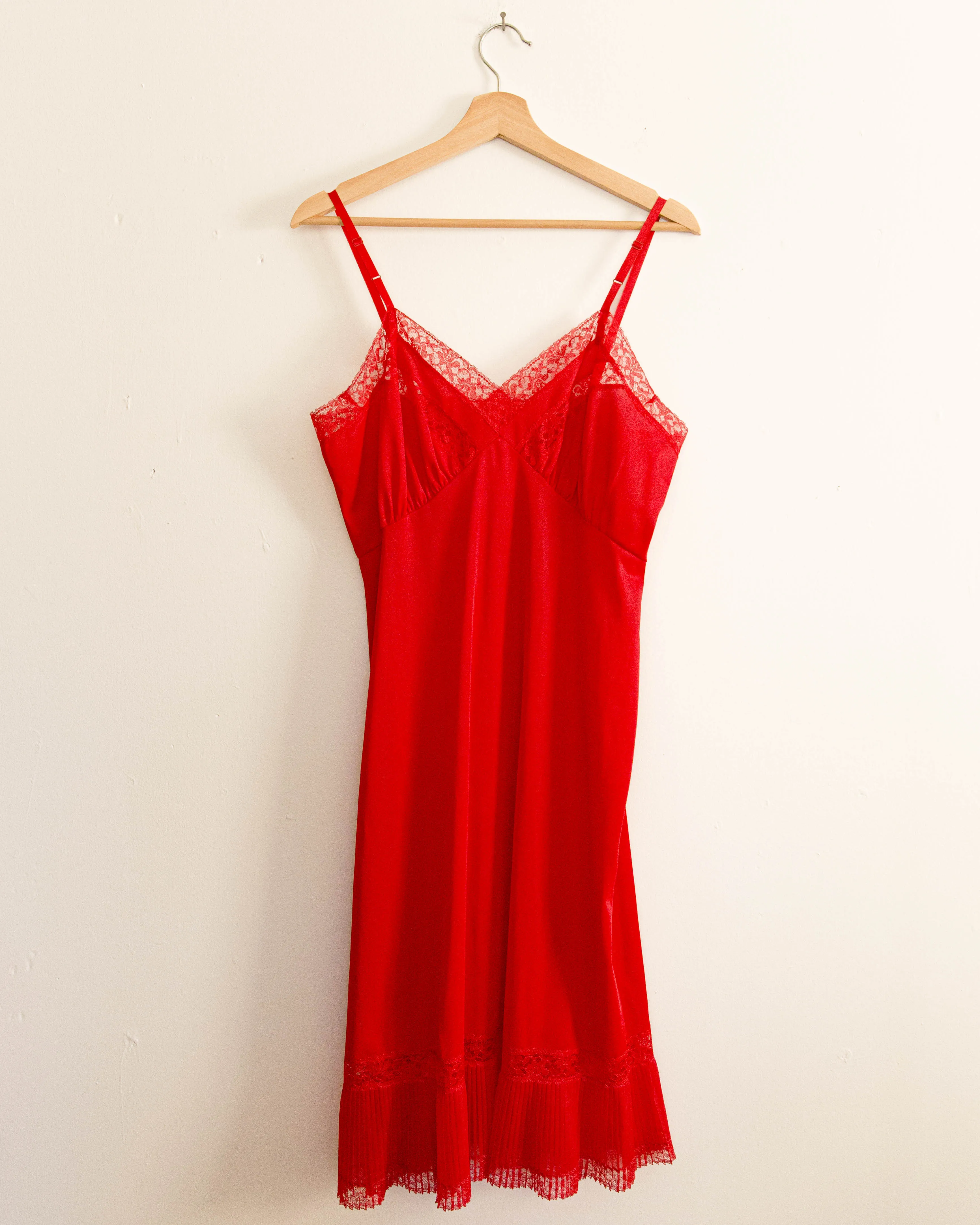 Red Slip Dress