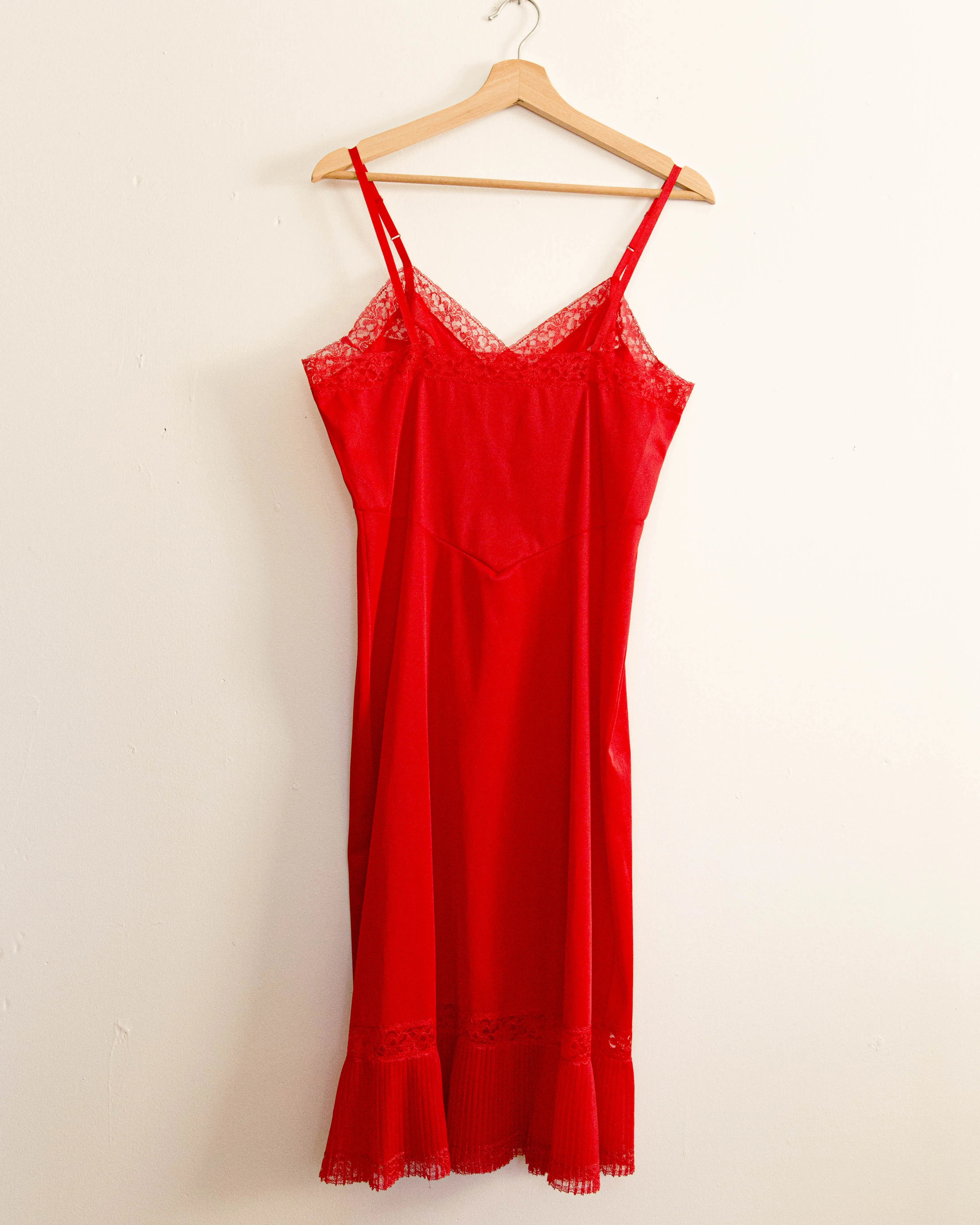 Red Slip Dress