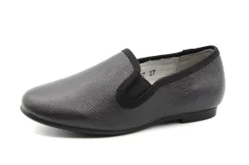 Ruby  Black Saffiano Slip On 407