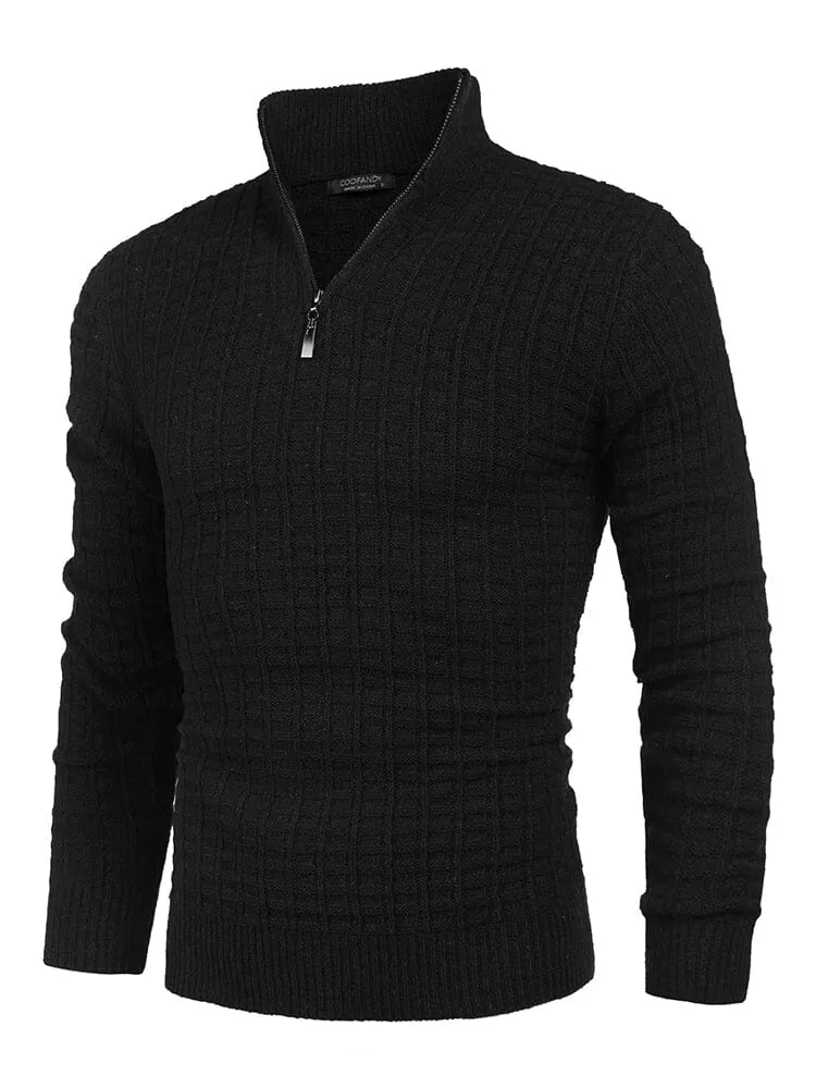 Soft Polo Collar Knit Sweater (US Only)