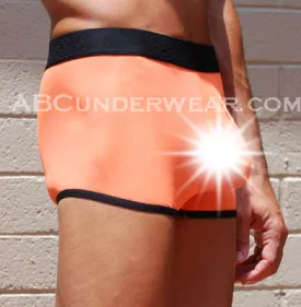 Stunning Sheer Neon Pouch Short -Closeout