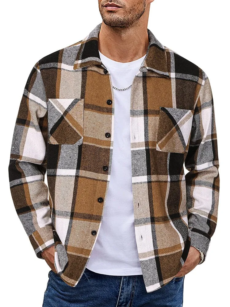 Stylish Comfy Flannel Plaid Shirt (US Only)