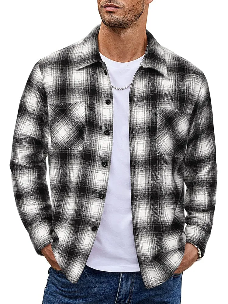 Stylish Comfy Flannel Plaid Shirt (US Only)