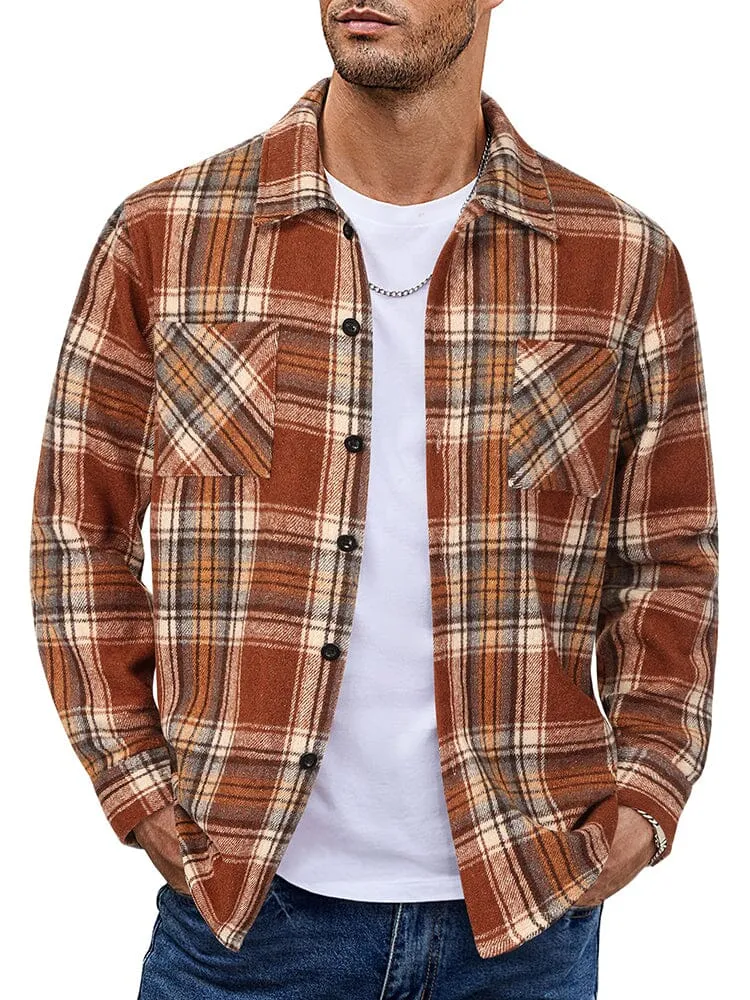 Stylish Comfy Flannel Plaid Shirt (US Only)