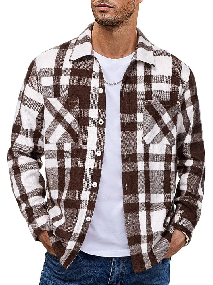 Stylish Comfy Flannel Plaid Shirt (US Only)