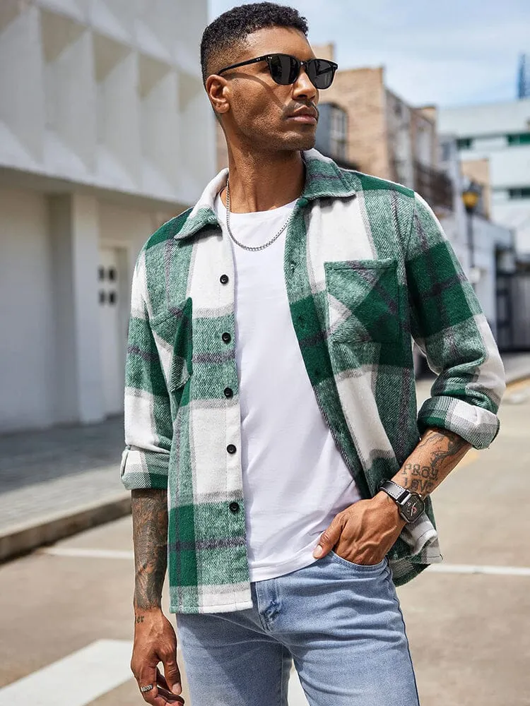 Stylish Comfy Flannel Plaid Shirt (US Only)