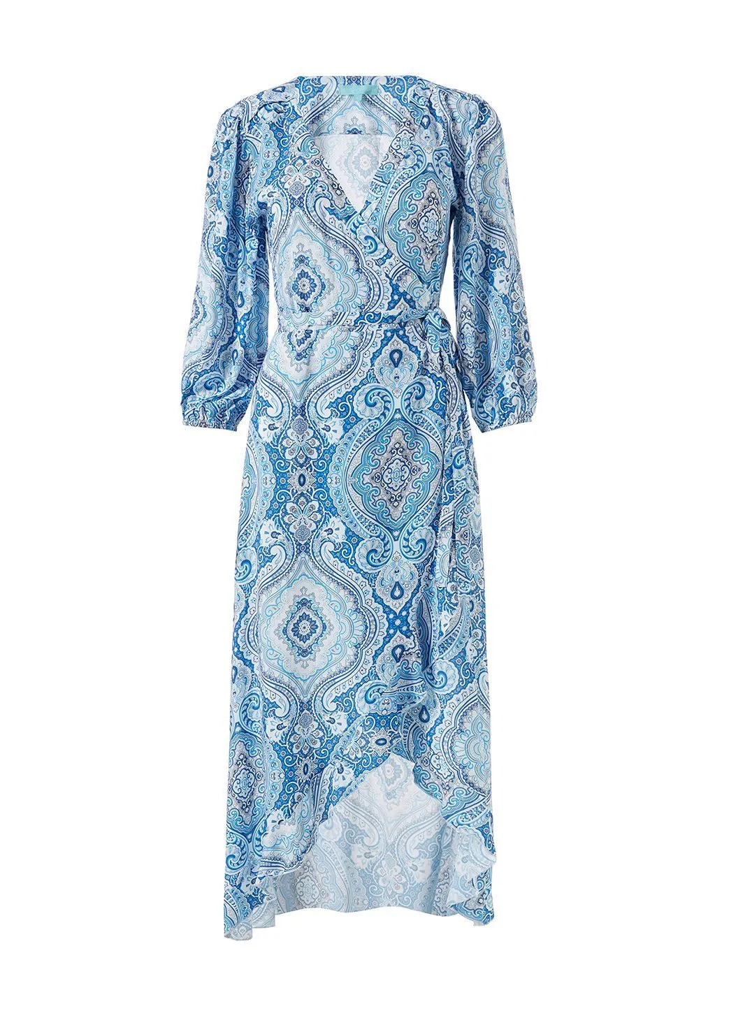 Taylor Blue Paisley Dress